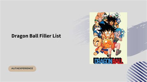 Dragon Ball Filler List Which Episodes Should You Skip