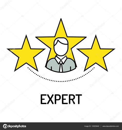 Expert Line Icon Stock Vector Image By ©garagestock 133253642