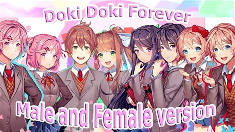 Doki Doki Forever 「male And Female Version」 Youtube