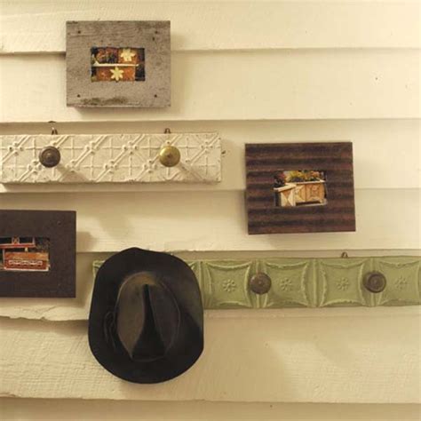 Cut hanger wires to accommodate this distance, allowing enough distance to tie the wire on each end. Ceiling Tile Hat Racks - Eclectic - Wall Hooks - atlanta ...