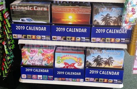 2019 Wall Calendars Available At Dollar Tree Many To Choose From