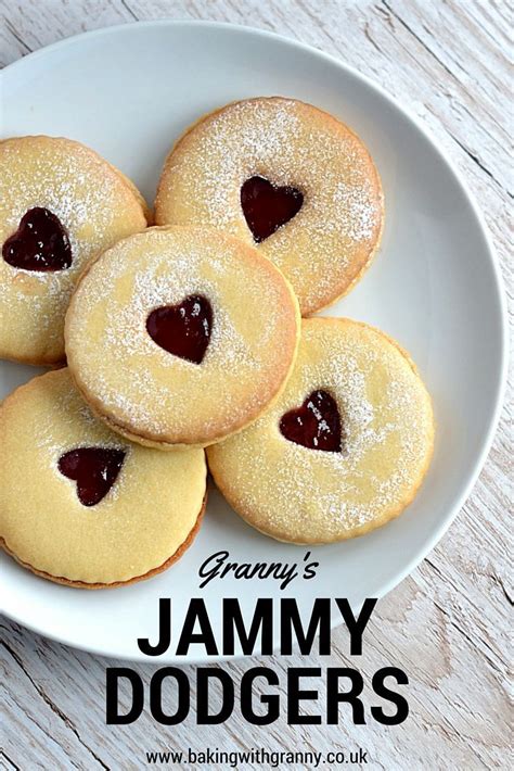 Jammy Dodgers Baking With Granny Recipe Desserts Baking Cookie