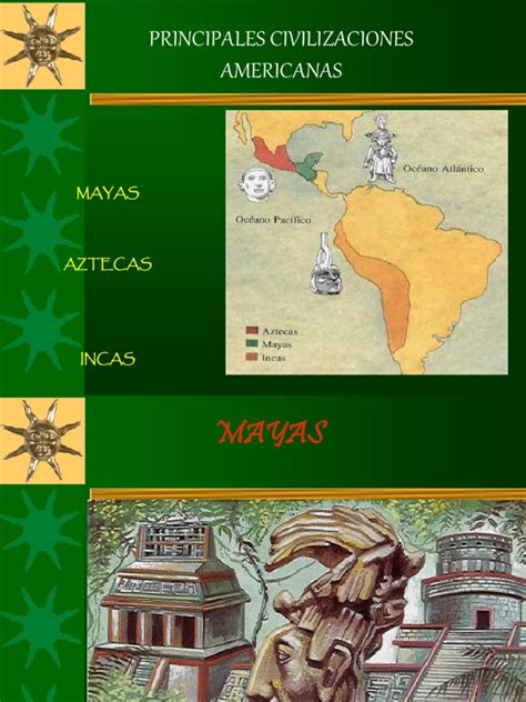 Mayasincas Y Aztecas Civilización Maya Imperio Incaico