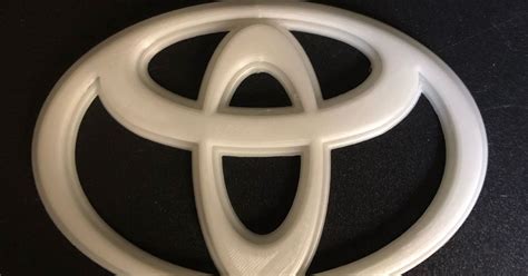 Replacement Toyota Emblem By Tercer Download Free Stl Model