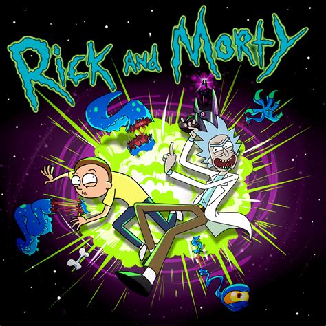 Artstation Rick And Morty T Shirt Competition