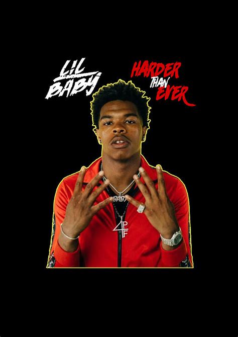 Lil Baby Harder Than Ever Tour 2019 Digital Art By Melky William Fine