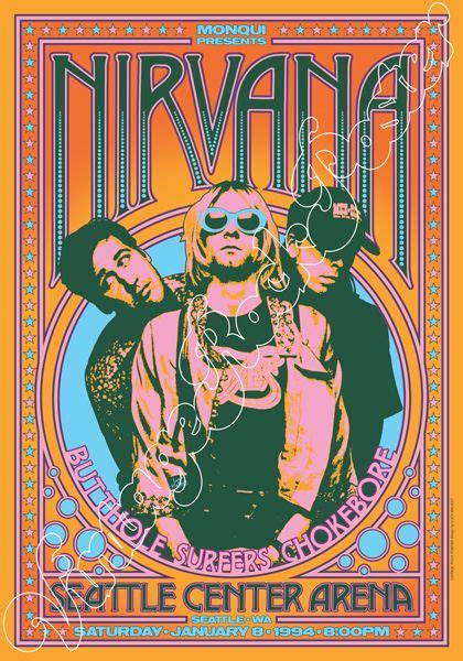Pin On Nirvana Concert Poster