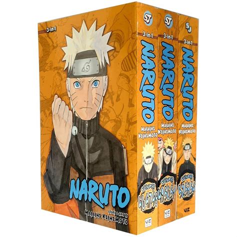 Naruto Series 6 3in1 Tp Vol 16 To 18 Books Collection Set The Book