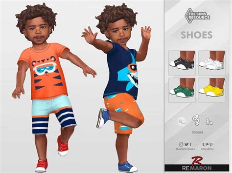 21 Sims 4 Toddler Shoes Cc Boots Sandals And Sneakers We Want Mods