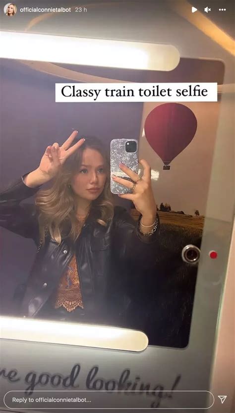 Britains Got Talent Star Connie Talbot Unrecognisable As She Takes Classy Toilet Selfie