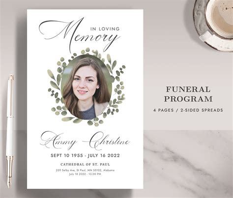 Memorial Candle Free Printable Template