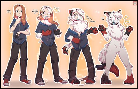 Tgtf M Human To F Wolf Kitten By Datkitsu Rfurrytf