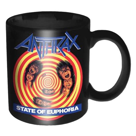 Anthrax State Of Euphoria Mug Swag Loudtrax