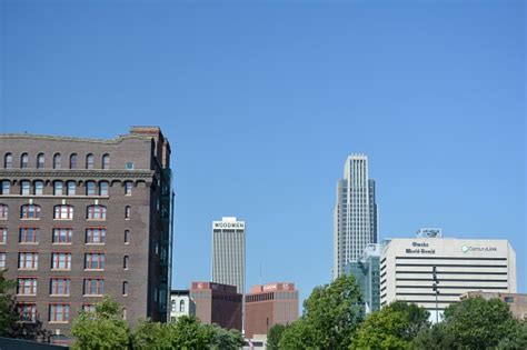 Downtown Omaha Nebraska Skyline Stock Photo Download Image Now City