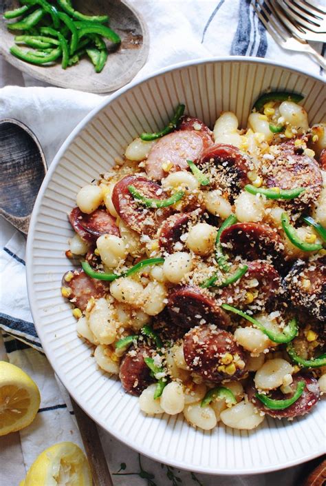 Dozens of the best sausage recipes for the best sausage you've ever tasted. Summer Gnocchi with Corn and Smoked Sausage | Bev Cooks ...