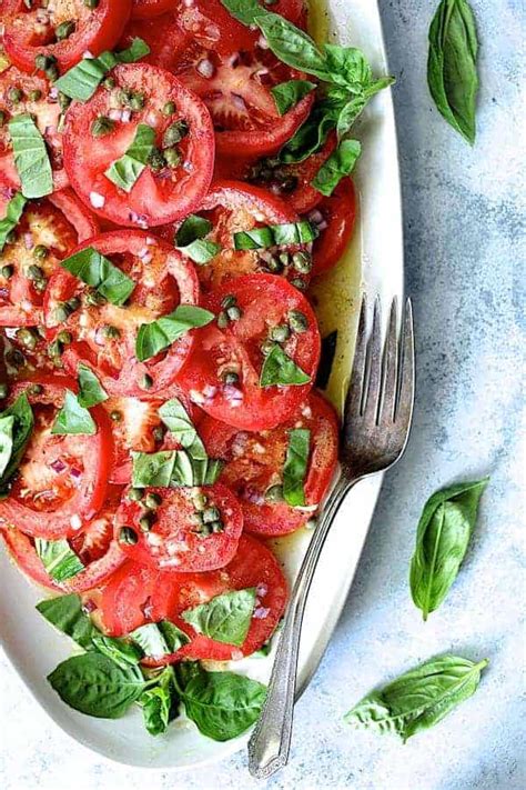 Easy Fresh Tomato Salad From A Chefs Kitchen