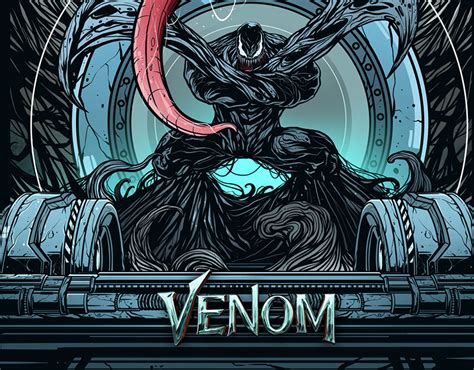 The Symbiote Venom Alternative Poster On Behance