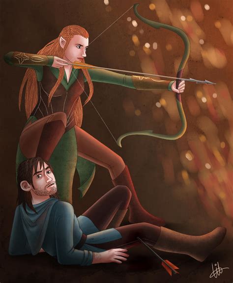 Kili And Tauriel By Lilis Gallery On Deviantart