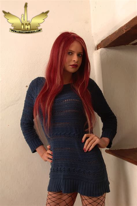 Posh UK Shemale With Red Hair Photo 1 AShemaletube Com