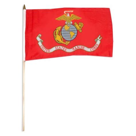 12x18 Us Marine Corps Mounted Flag Marine Corps Flags Tuff