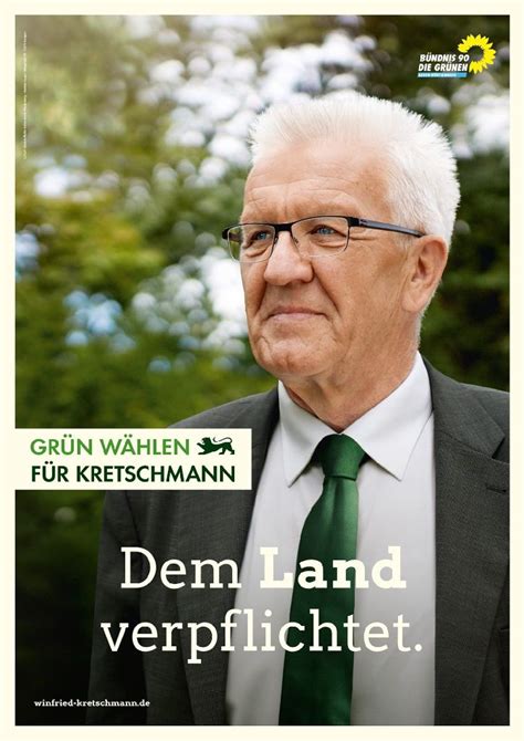 Der konservative spitzenpolitiker heißt jetzt kretschmann? Die Spitzenkandidaten vor ihren Wahlplakaten - im ...