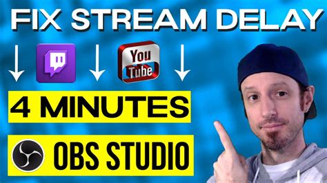 How To Fix Stream Delay Low Latency OBS Studio 2023 YouTube