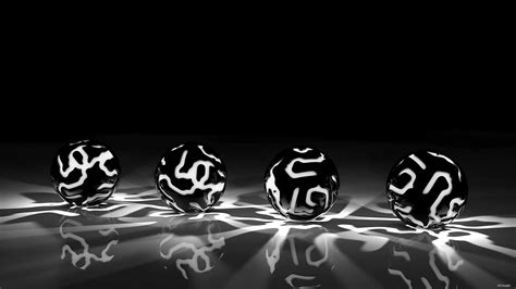 Black And White 3d Wallpaper Hd Zflas