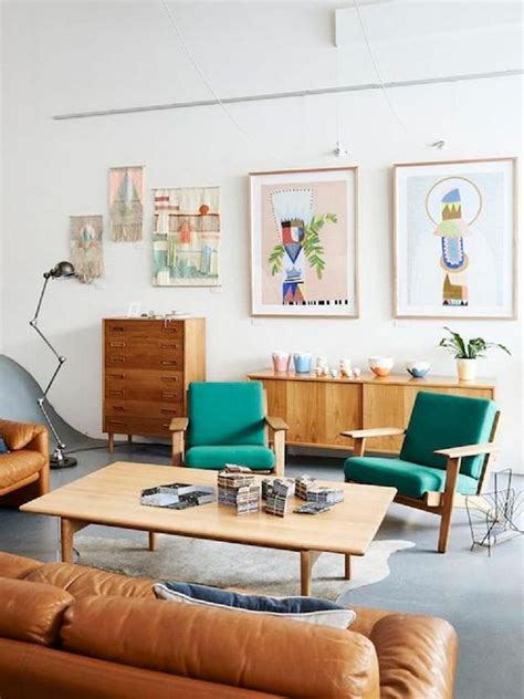 6 Decor Tricks To Introduce Mid Century Modern Rug Into A Living Room