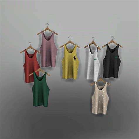 Hanging Shirts New Sims 4 Cc Clutter Clothes Sims 4 Sims