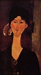 Portrait of Beatrice Hastings, 1915 - Amedeo Modigliani - WikiArt.org