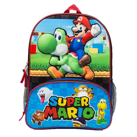 Official Nintendo Super Mario And Yoshi Backpack Buy Online On Offer