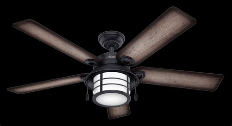 Hunter Key Biscayne Outdoor Fan With Light 54 Inch Model 59135