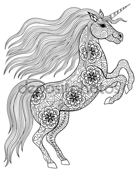 Unicorn Mandala Coloring Pages For Adults Galuh Karnia