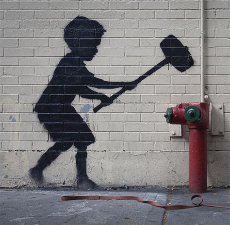 The Clean Sweep Banksy Graffiti Street Art Banksy Str Vrogue Co