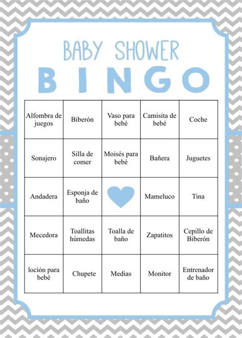 Pintar baberos y bodies · juego n° 4: Bingo de Baby Shower para Imprimir Gratis | Bingo baby ...