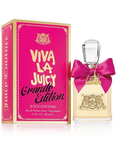 juicy couture viva la juicy grande edition eau de parfum spray 6 7 oz and reviews perfume