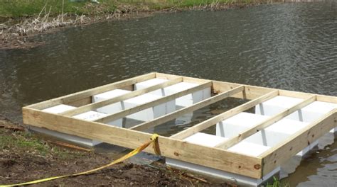 How To Build A Floating Dock With Styrofoam Billets About Dock Photos