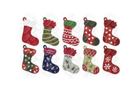 Download Christmas Stockings SVG in SVG/DXF/EPS/JPG/PNG • OhMyCuttables