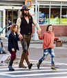 Jason Momoa takes a stroll with his kids | Sandra Rose