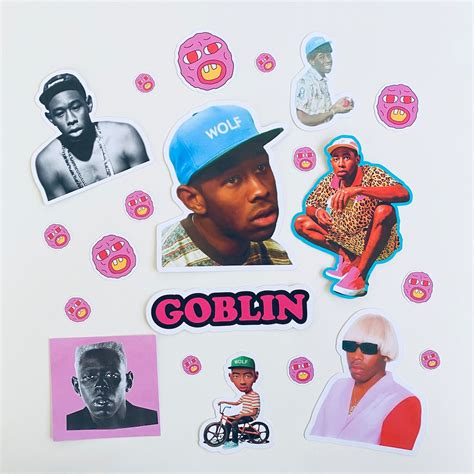 Tyler The Creator Sticker Pack 12 Pieces Included Etsy
