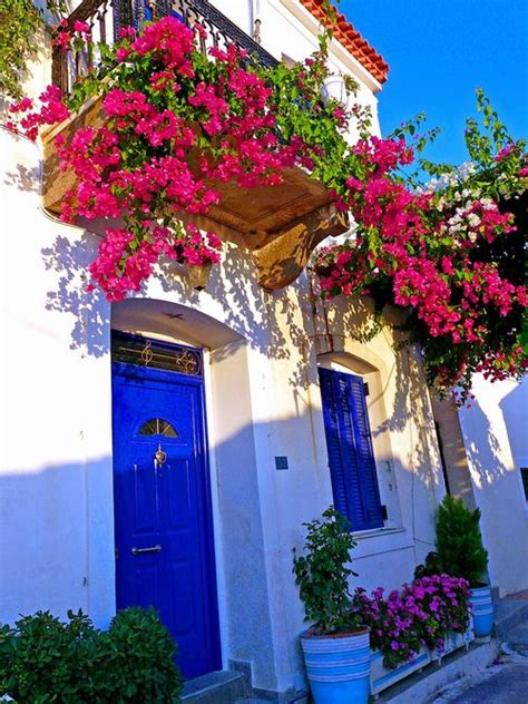 Everything Greek Bougainvillea Beautiful Doors Bodrum