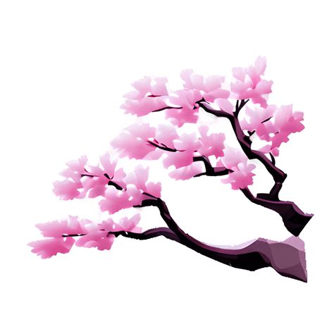 Sakura Tree Branch Graphic · Creative Fabrica