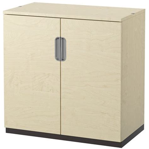 Ikea Office Cabinet With Doors Birch Veneer 31 12x31 12 2210