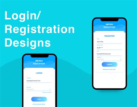 Android Login Registration Xml Android App Design App Design