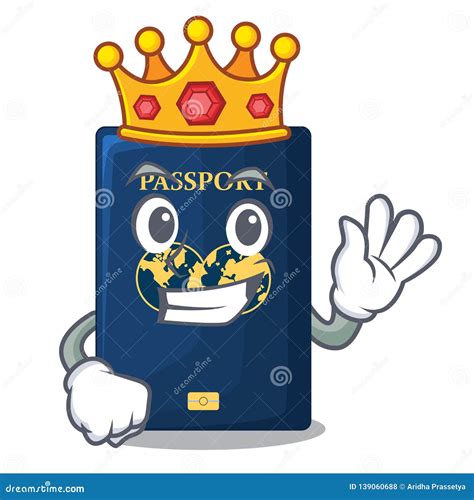 Passport Isolated On White Background Royalty Free Stock Image