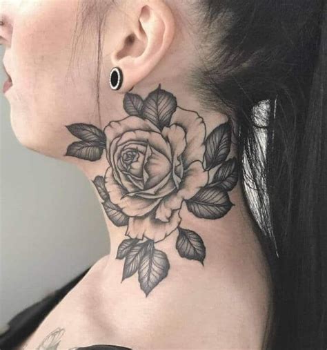 Aggregate Attractive Front Neck Tattoo Designs Female Latest In Eteachers