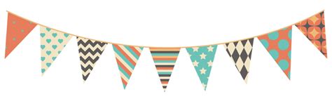 Party Flags Png Transparent Image Download Size 1006x306px