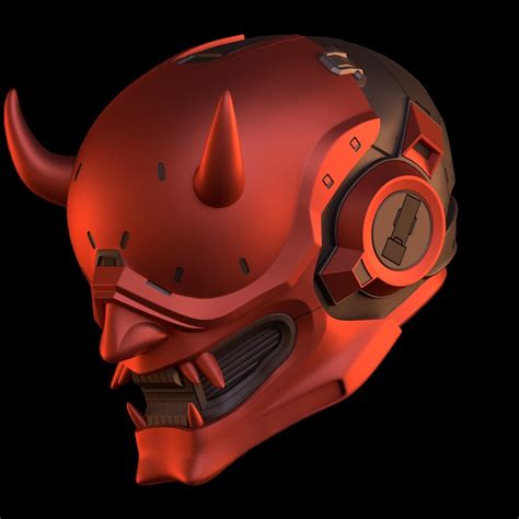 Yokai Halo Infinite Helmet Etsy Singapore