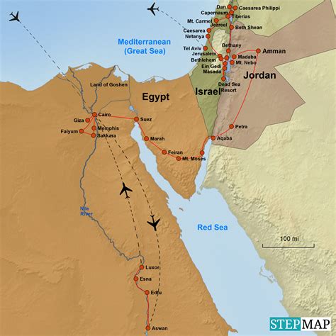 The Exodus Egypt Jordan And Israel 22 Day Tour