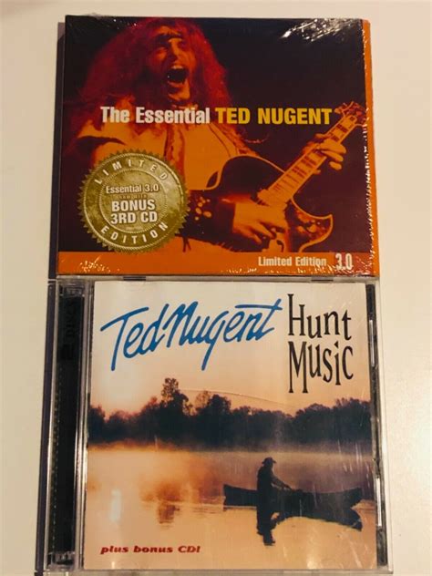 ted nugent the essential 3 0 limited edition 3 cd set new rare bonus hunt music cds